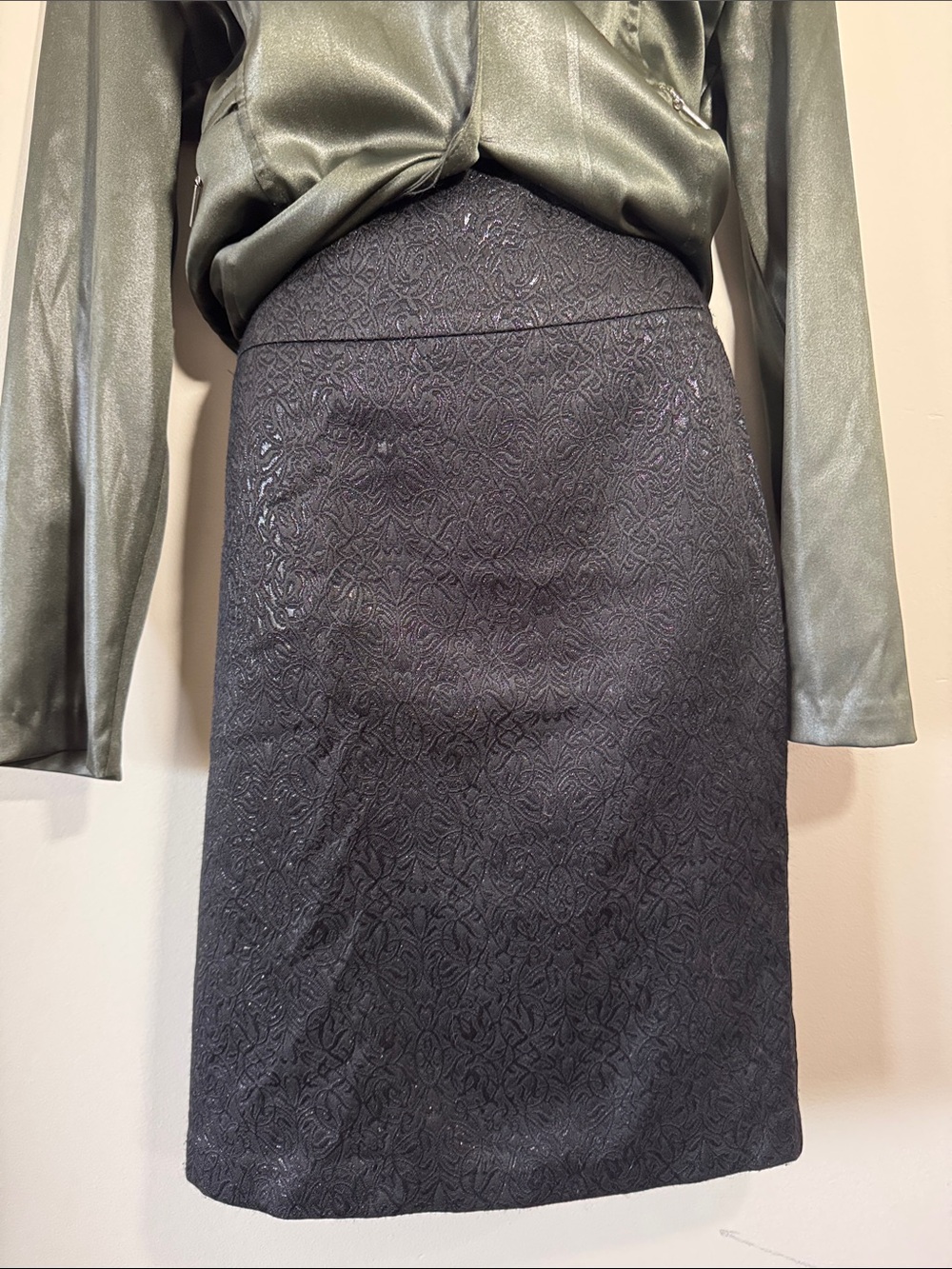1990s Goth Chapter One Pencil Skirt